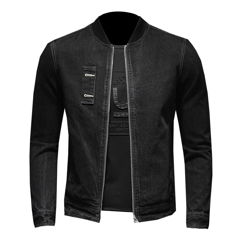 

Chaqueta vaquera Bomber de estilo europeo para hombre