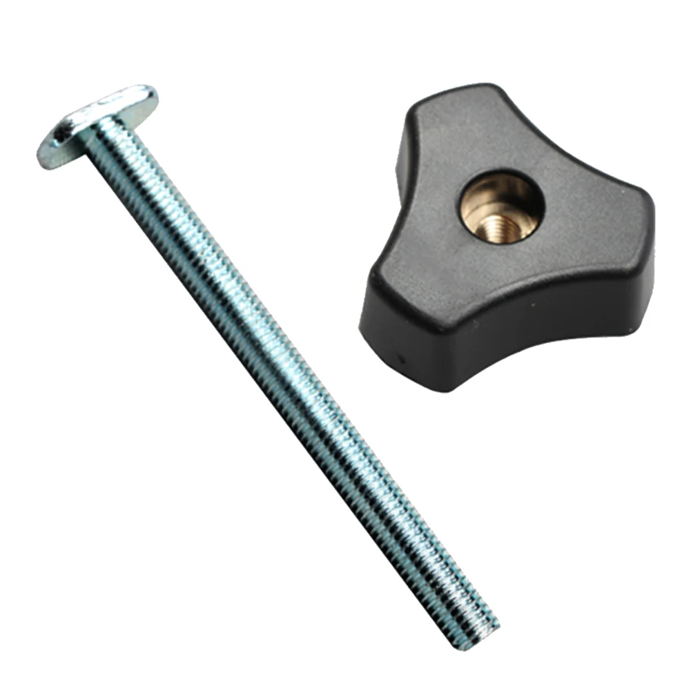Tools Clamps Hand Slide Block Quick Acting Accessories T-Tracks Durable Knob Metal Screw T-Slot Hold Down Woodworking