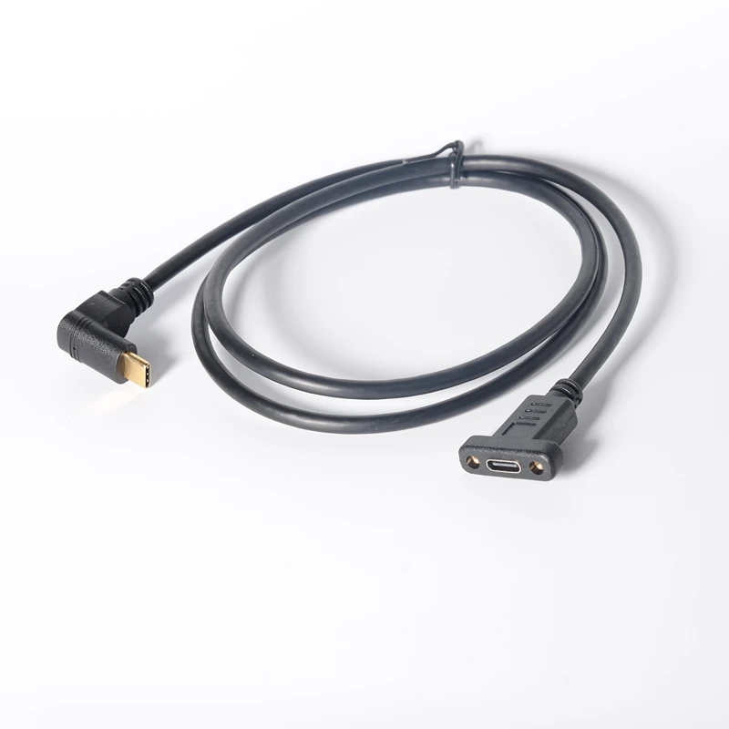 Кабель-удлинитель с разъемами USB 3 1 и Type C 90 градусов | Электроника