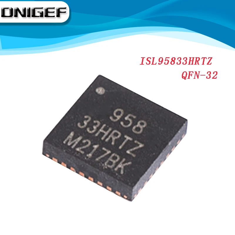 100% New ISL95812HRZ ISL95826HRZ ISL95833HRTZ ISL95812 ISL95826 ISL95833 QFN-32 Chipset DNIGEF | Integrated Circuits