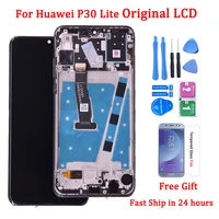 original lcd for huawei p30 lite lcd display touch screen digitizer assembly for huawei nova 4e mar lx1 lx2 al01