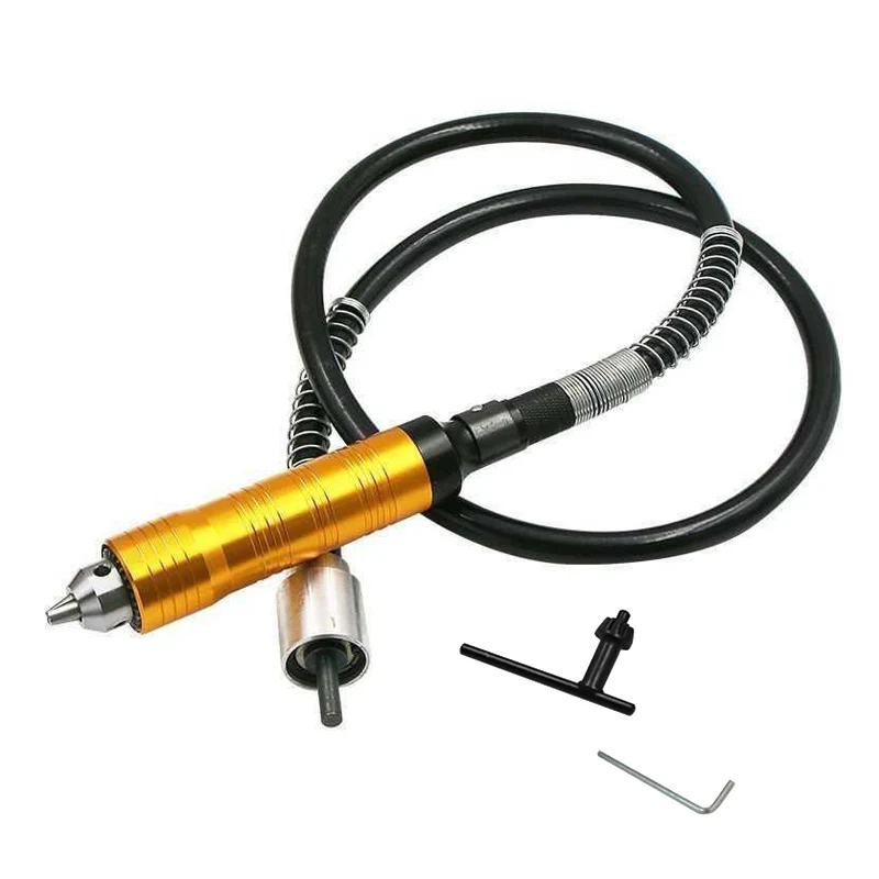 

Роторный шлифовальный станок с гибким валом, патрон для дрели Dremel, роторный инструмент