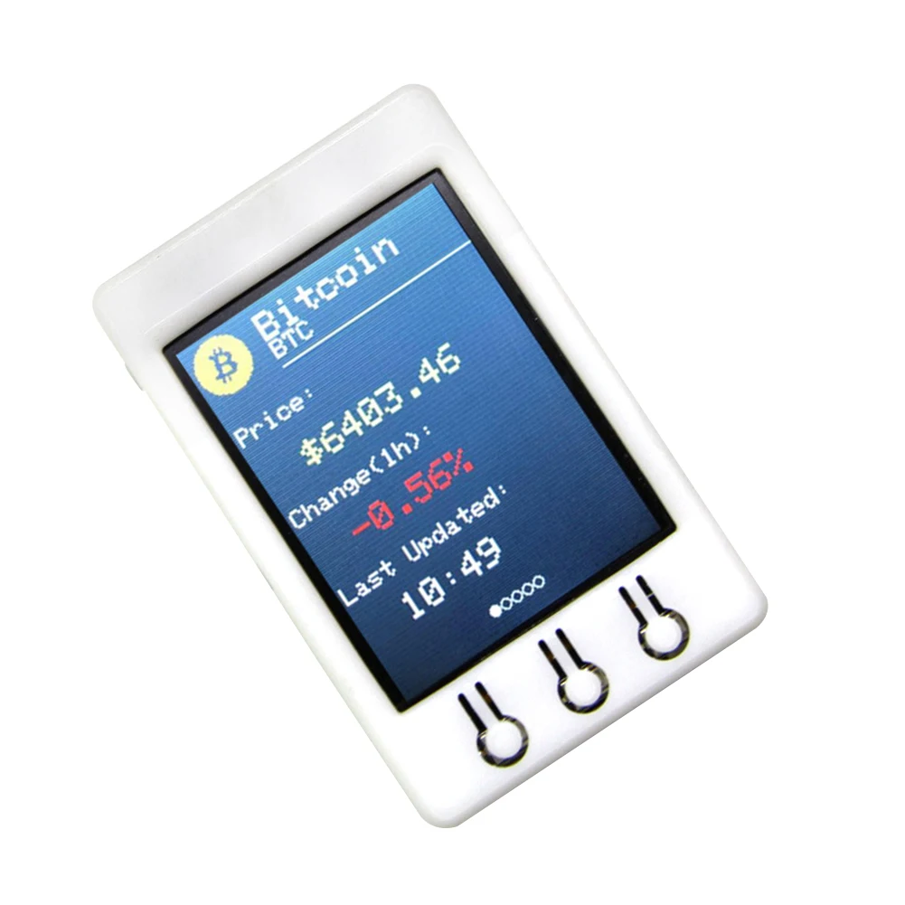 Цена 4M Flash ESP32 2 дюйма 320x240 T-Watcher BTC тикер Led Psram экран для Arduino профессиональный