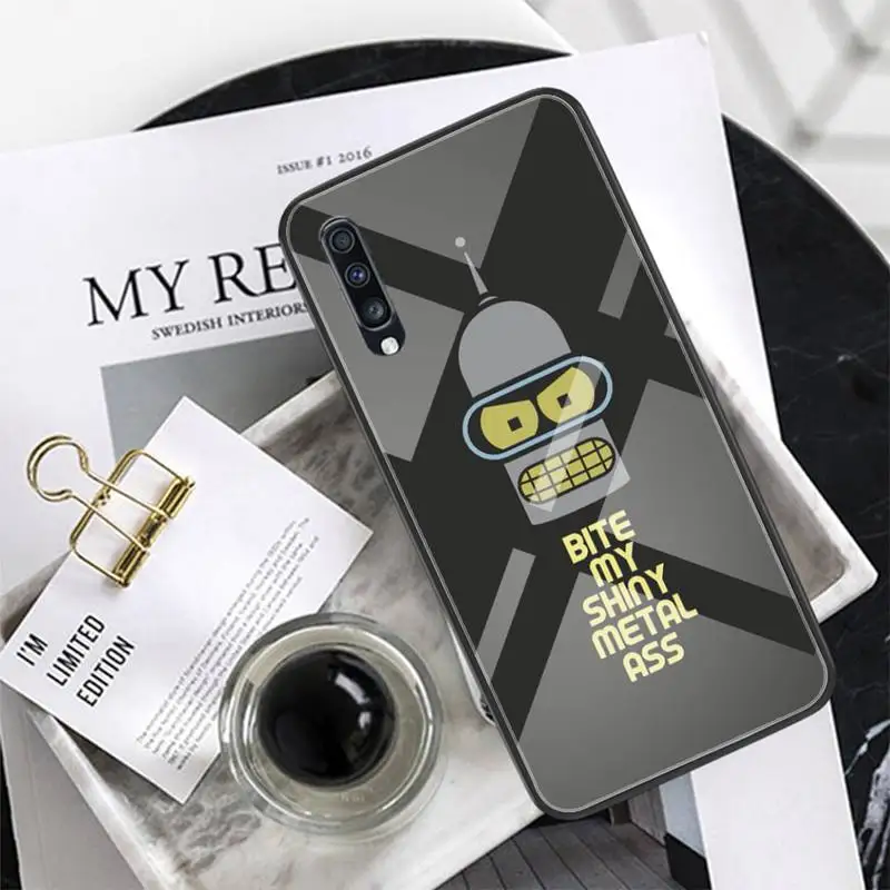 

Cute Futuramas for kid Phone Case Tempered Glass For XiaoMi 8SE 6 8lite MIX2S Note 3 Redmi Note 7 5 4 Redmi 6A 5Plus 4X