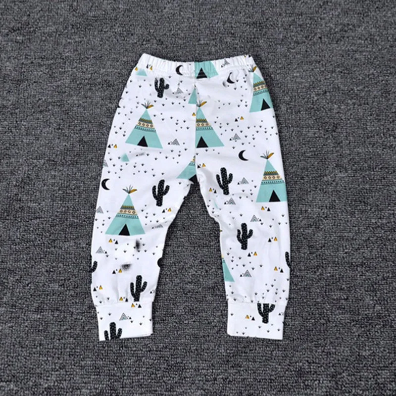 Детские брюки 3 шт./лот мягкие хлопковые детские из ПП для мальчиков и девочек