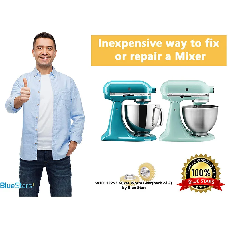 2pcs kitchenaid blender spare parts kitchen appliance kitchenaid mixer accessories for whirlpool kitchenaid kenmore mixer gear free global shipping