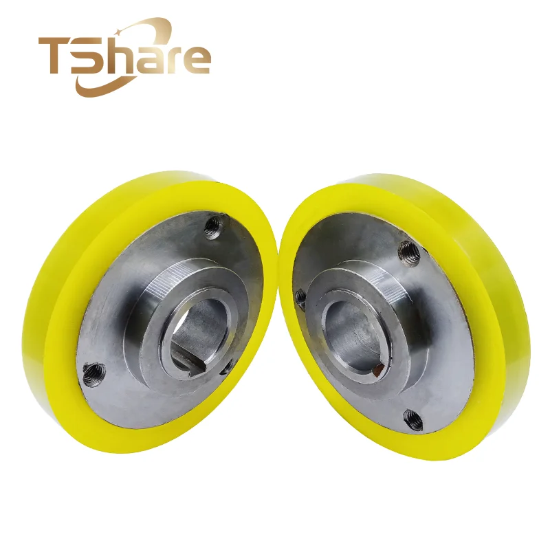 

High Strength PU Feeding Roller Rubber Wheel for Woodworking Machinery Accessories