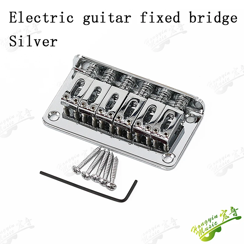 e gitarre feste brücke string platte durch die 6 modus kurze gitarre brücke unten kann tragen string elektrische gitarre zugriffs free globa