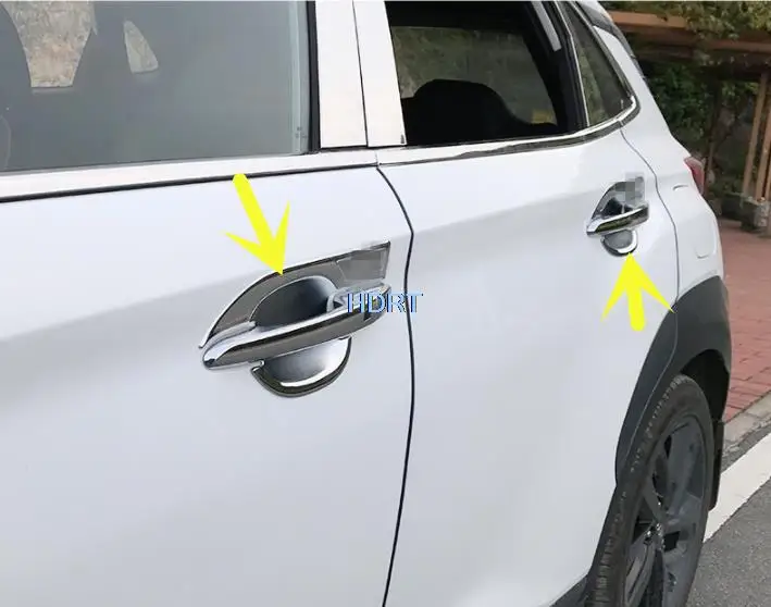 Стайлинг автомобиля Обложка детектор отделка углеродное волокно/ABS