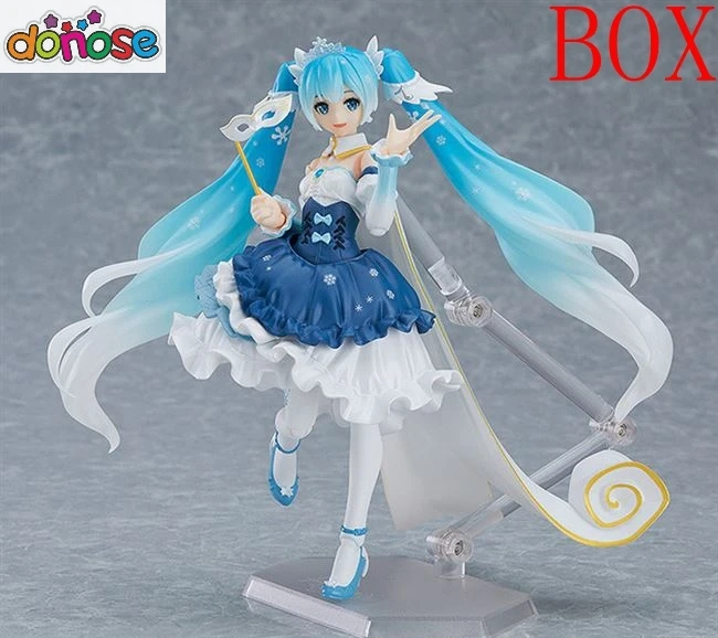 Хацунэ Мику Figma 394 персонаж вокальный серия 01 V4X figma 200/100/014 ПВХ фигурка Коллекционная модель игрушки - Цвет: 054 BOX