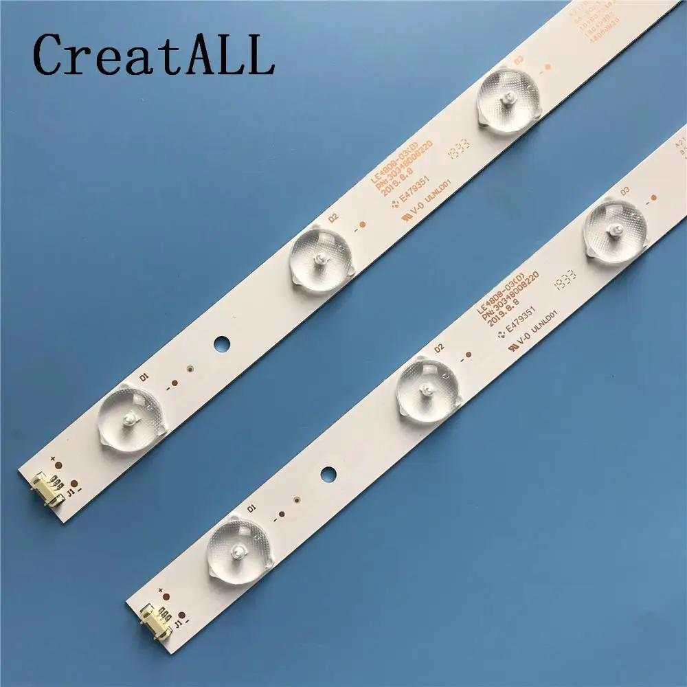 Светодиодная лента 8 светодиодный п для Hitachi LE48D8-03(D) 01(A) 30348008220 LE48D8-ZC21AG-01 8S1P 48C6 LS48H310G