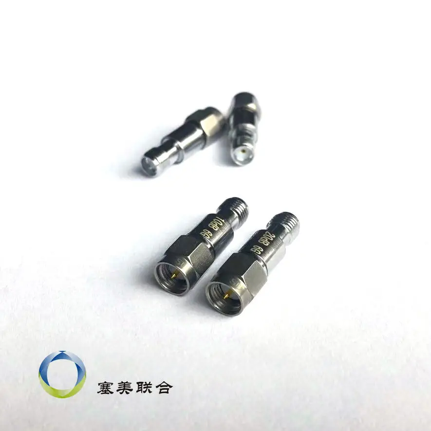 Фиксированный аттенюатор SMA из нержавеющей стали 1-60 дБ DC-6G 8G 13G 18 ГГц 2 Вт |