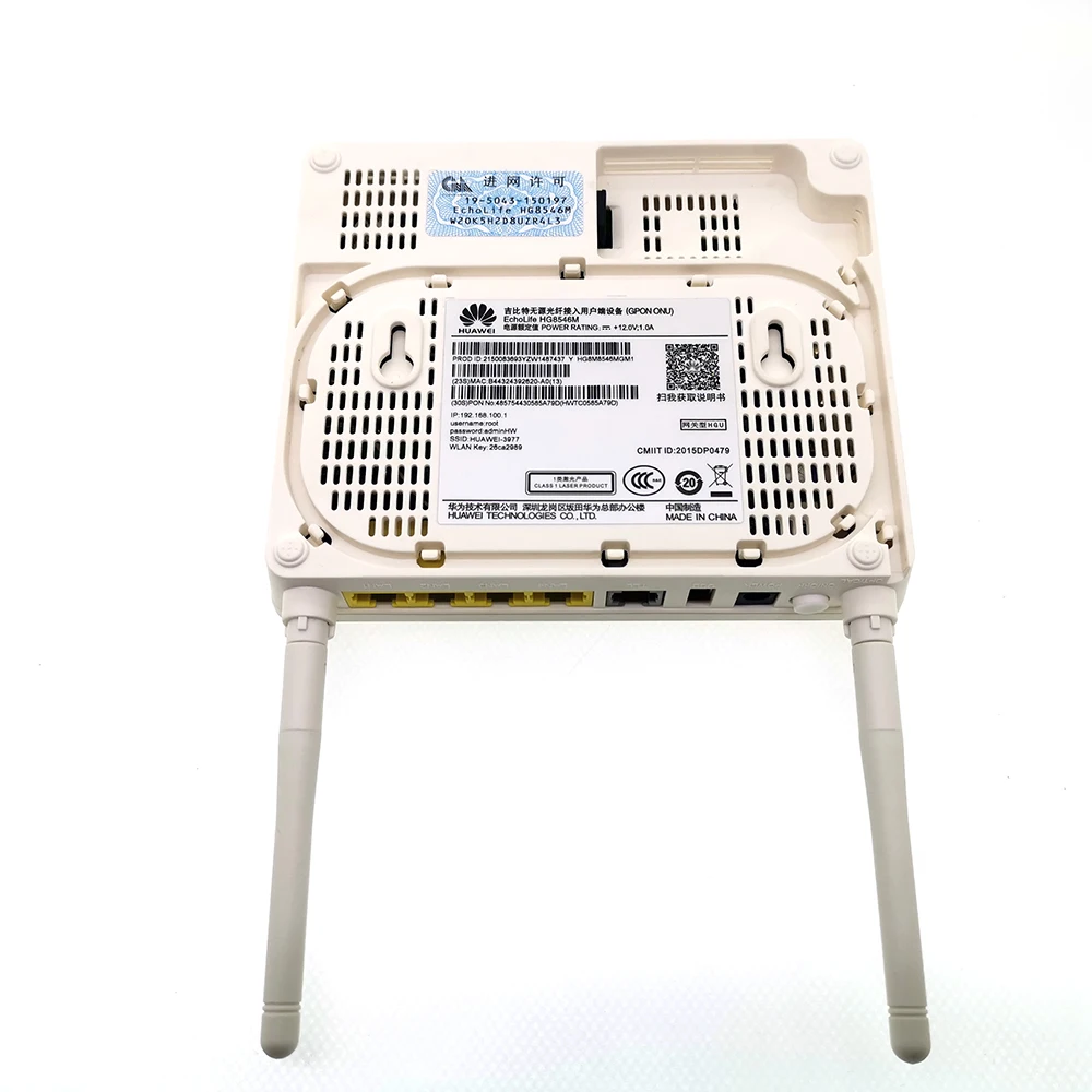 FTTH GPON ONU HG8546M Echolife 4 Gigabit LAN TEL USB с wifi