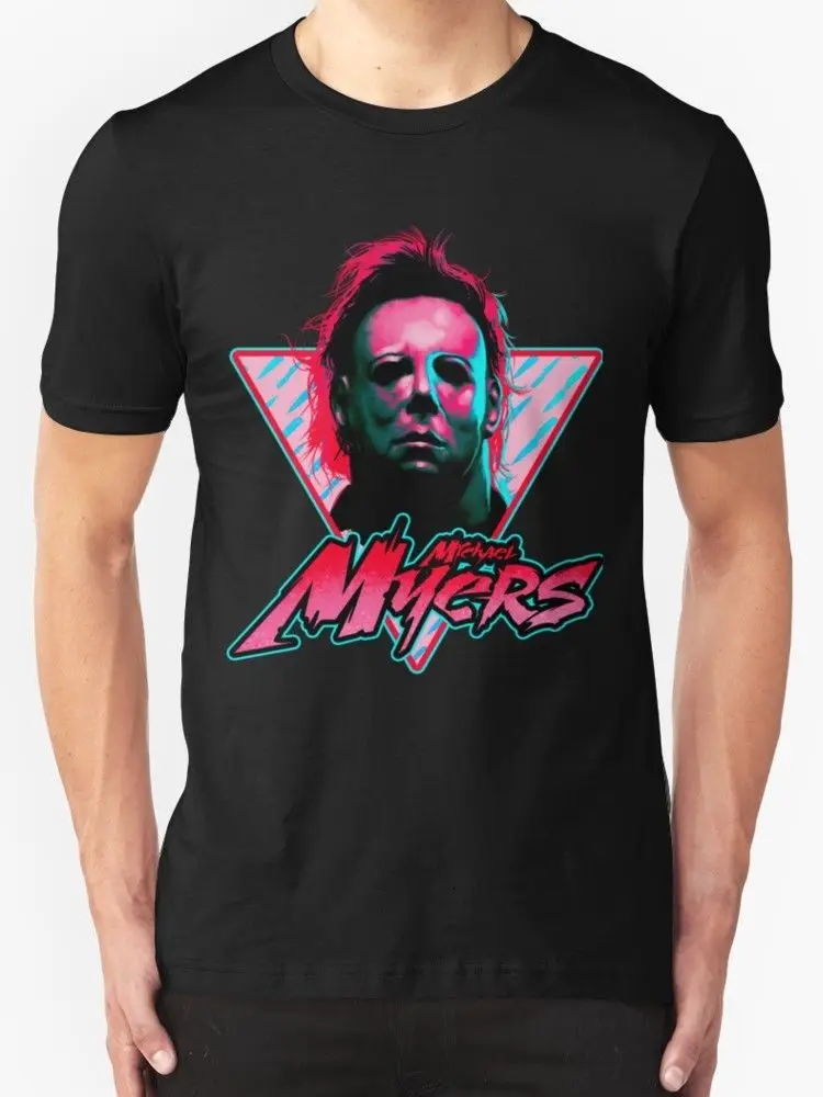 

Michael Myers Stay Rad Men's T Shirt Black T Shirt Men Tees Brand Clothing Funny Men T-Shirt Cotton 100% Top Tee