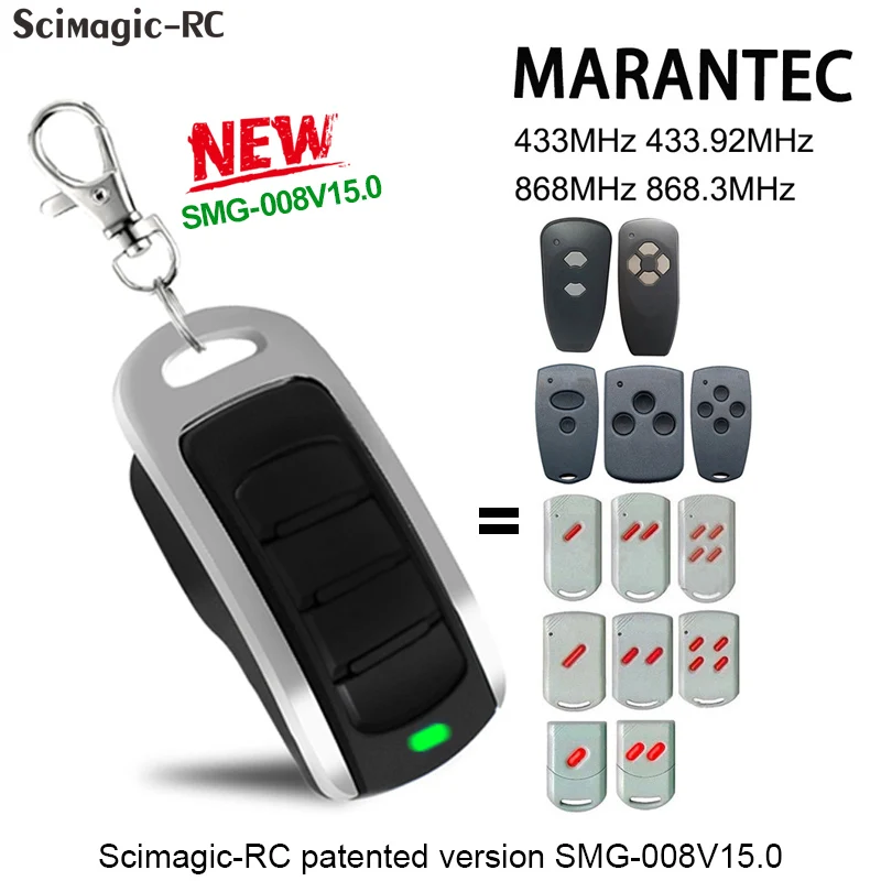 Новейший HORMANN HSE2 HSE4 HSM2 HSM4 Пульт дистанционного управления для гаража MARANTEC Digital 302