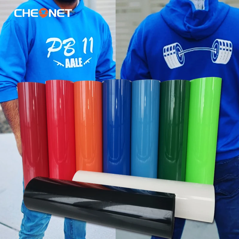 Бесплатная доставка 1 лист 10 "x 40"/25 см x 100 ПВХ теплопередача Винил Футболка