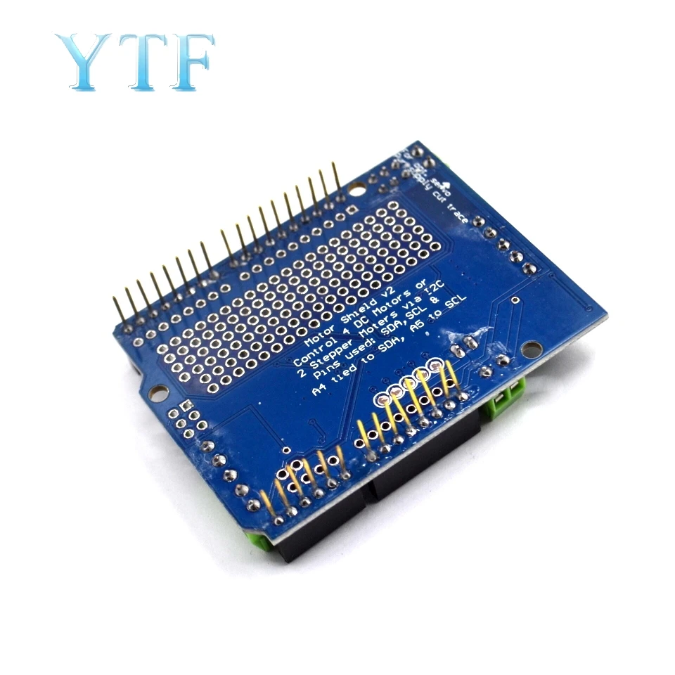 Шаговый двигатель IIC I2C TB6612 PCA9685 PWM сервопривод экран V2 для робота Mega R3 замена L293D |