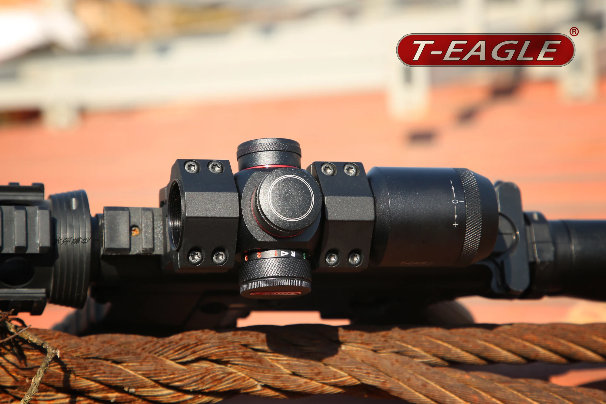 Тактический Оптический прицел T-eagle SR 2X28 RG алюминиевый короткий светильник цел