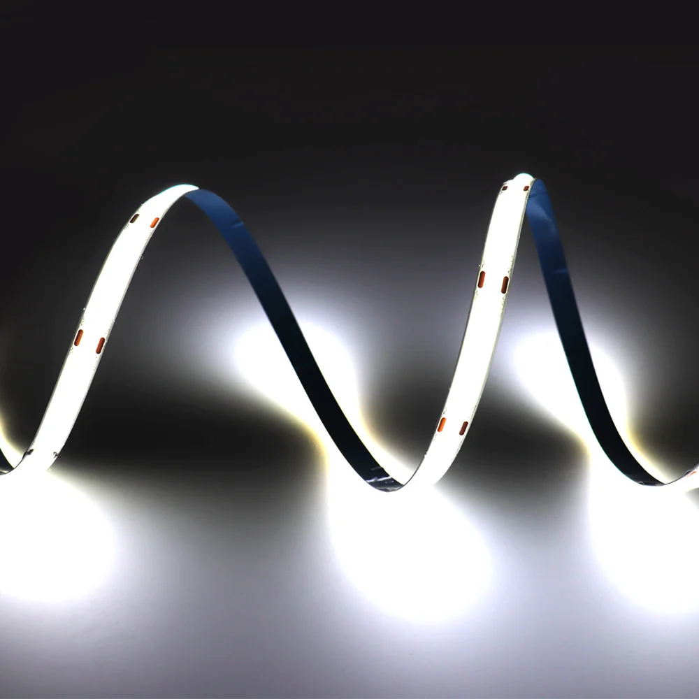 Гибсветодиодный Светодиодная лента COB 528LED s/m 12 в 24 В 15 Вт/м водонепроницаемая