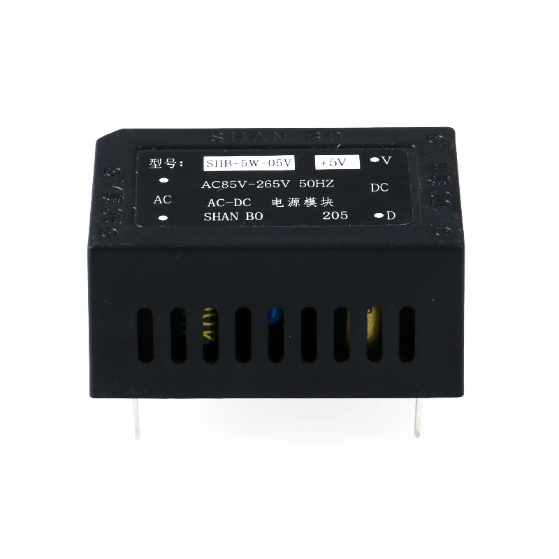 AC DC 220V to 5V 1A 5W модуль источника питания с понижающим преобразователем|Импульсный