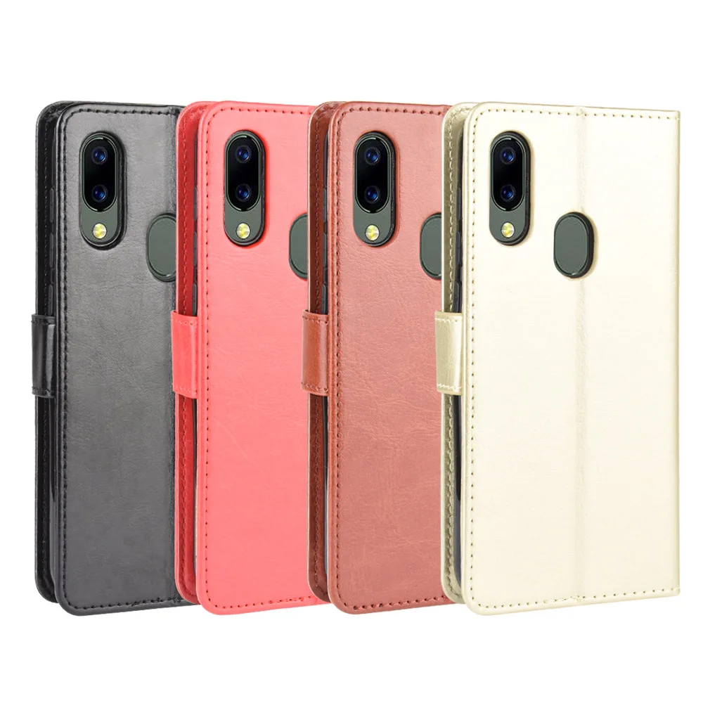 for umidigi a3x case luxury leather flip wallet phone case for umidigi a3x case stand function card holder free global shipping