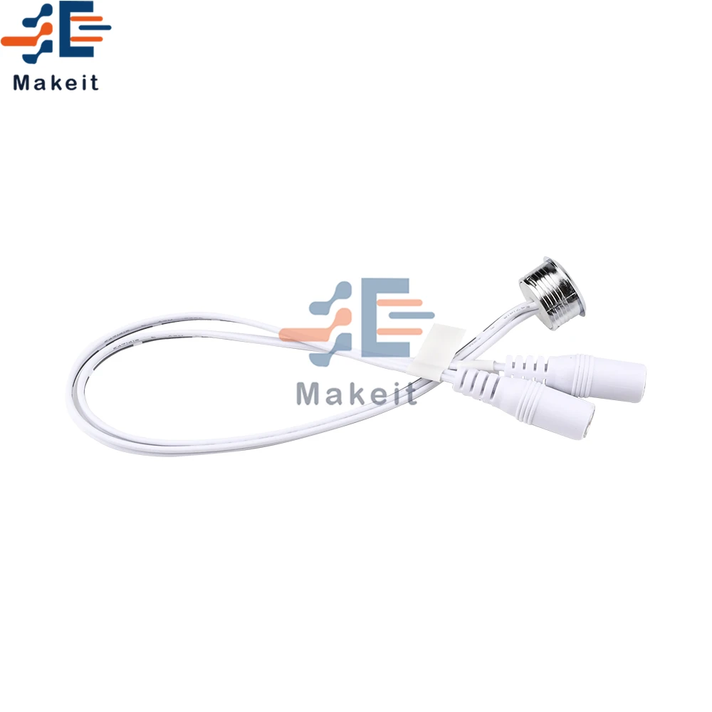 Светодиодный диммер переключатель DC12V светодиодный круглый металлический