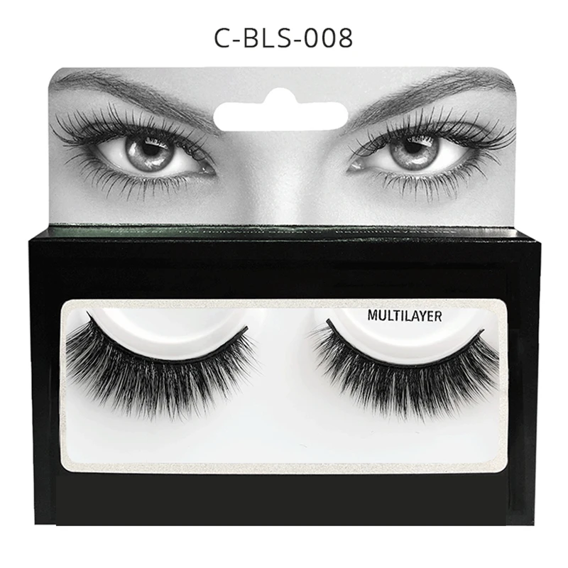 Cursavela 3D Искусственные норковые ресницы натуральные длинные шелковые накладные