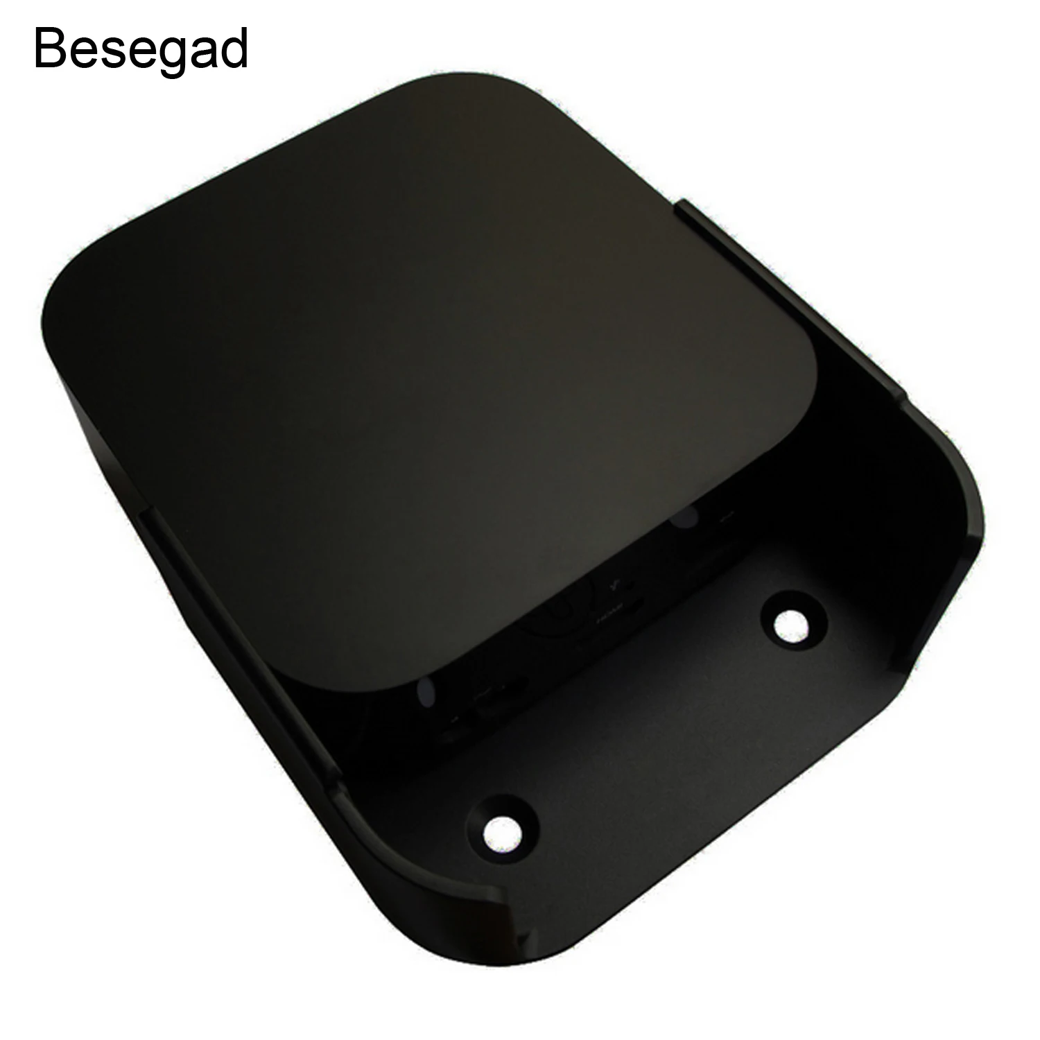 

Besegad Wall Mount Bracket Holder Case For Apple TV 2 3 Set Top Box & Airport Express Series Accessories