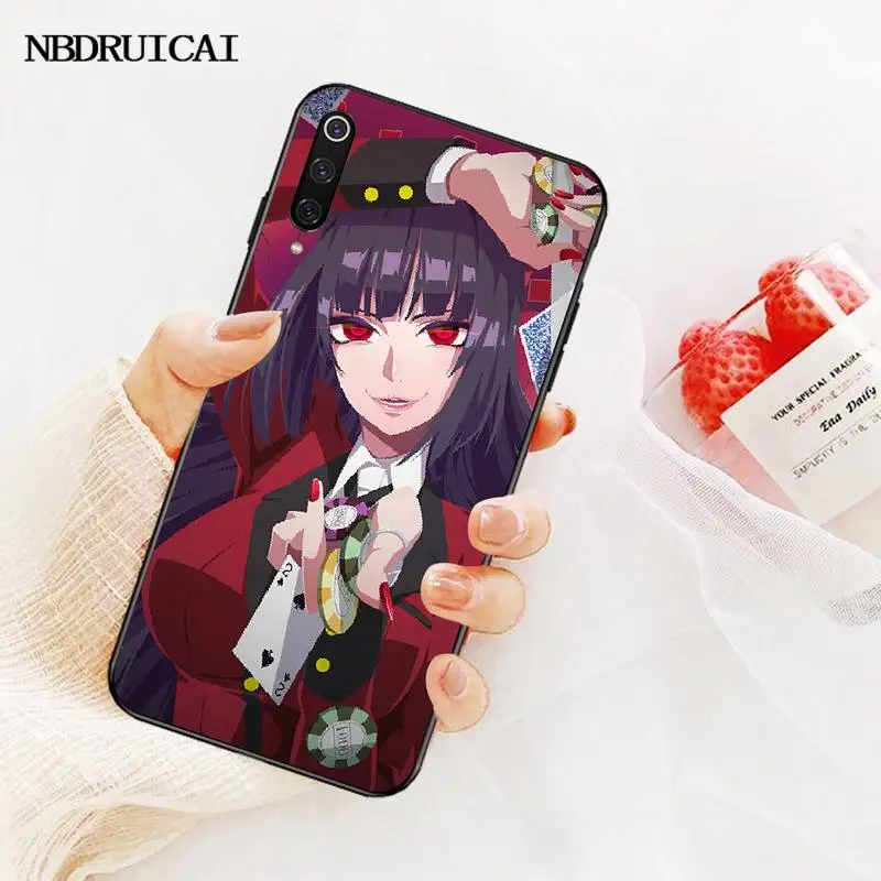Японский аниме Kakegurui Jabami Yumeko резиновый чехол PENGHUWAN для телефона Redmi Note 8 8A 7 6 6A 5 5A 4 4X