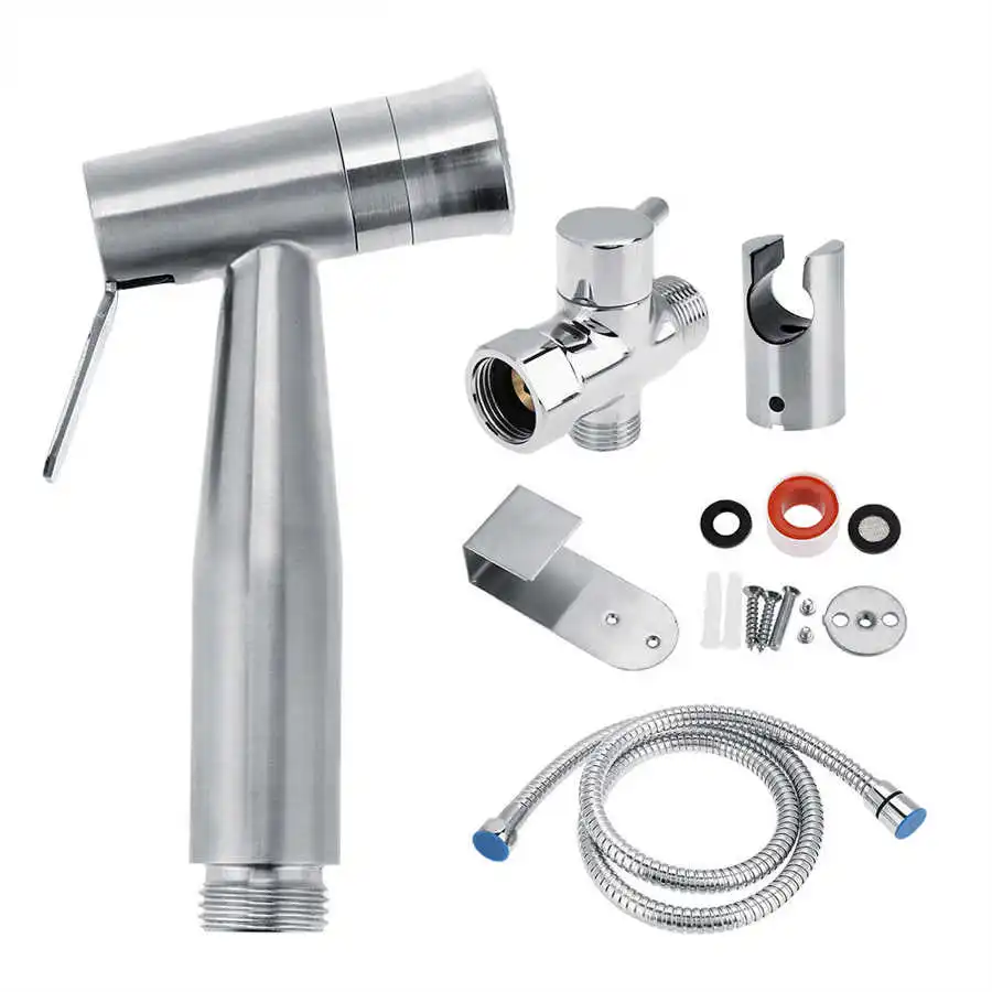 1 шт. из нержавеющей стали Туалет ручной биде спрей латунный распылитель набор