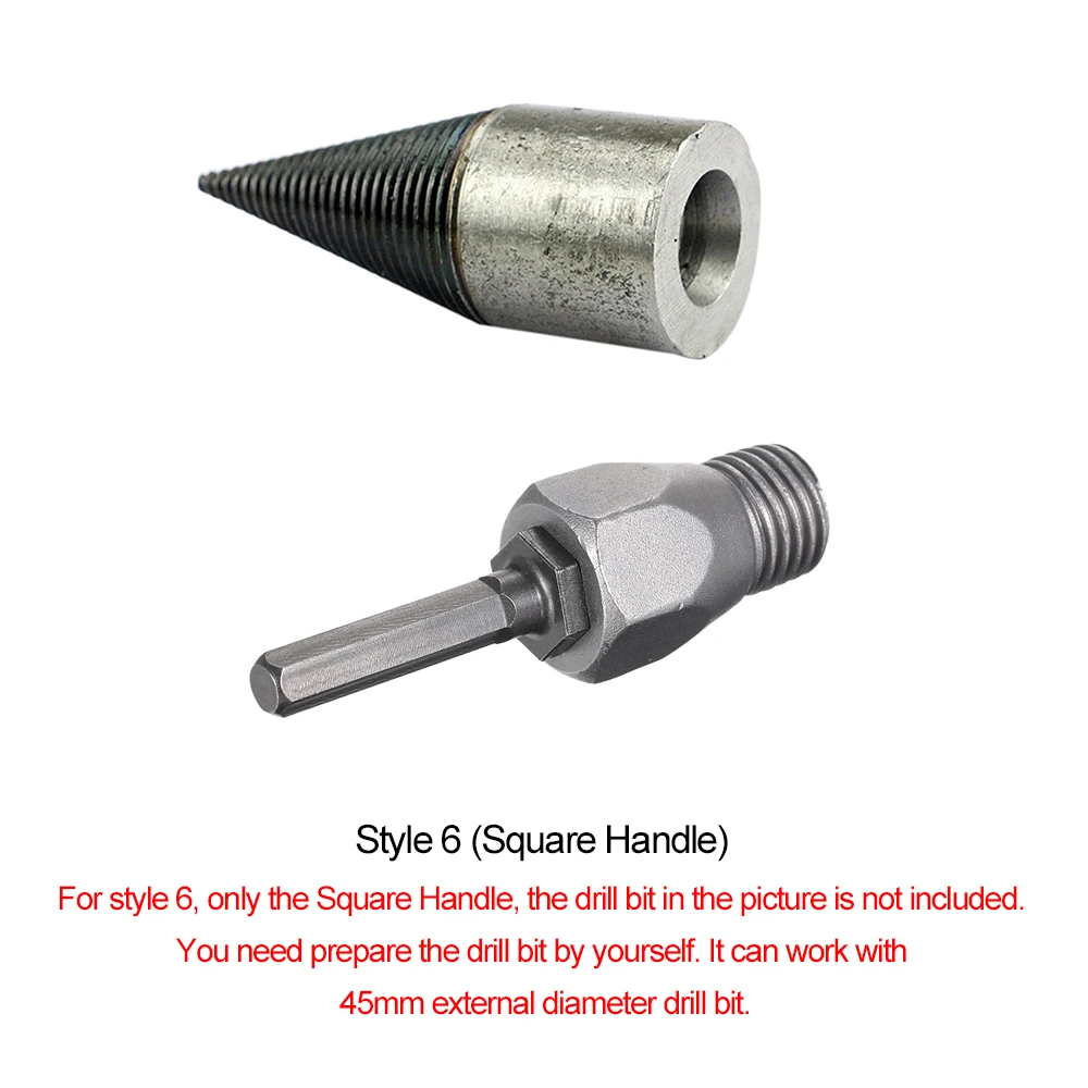 6 видов дровяных Сверл с ручкой для дров буровые сверла аксессуары инструментов