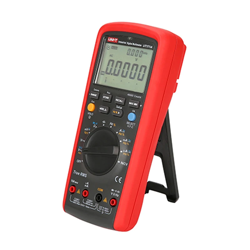 UNI T UT171A Промышленный Цифровой мультиметр True RMS/VFC/функция NCV/USB связь/хранилище