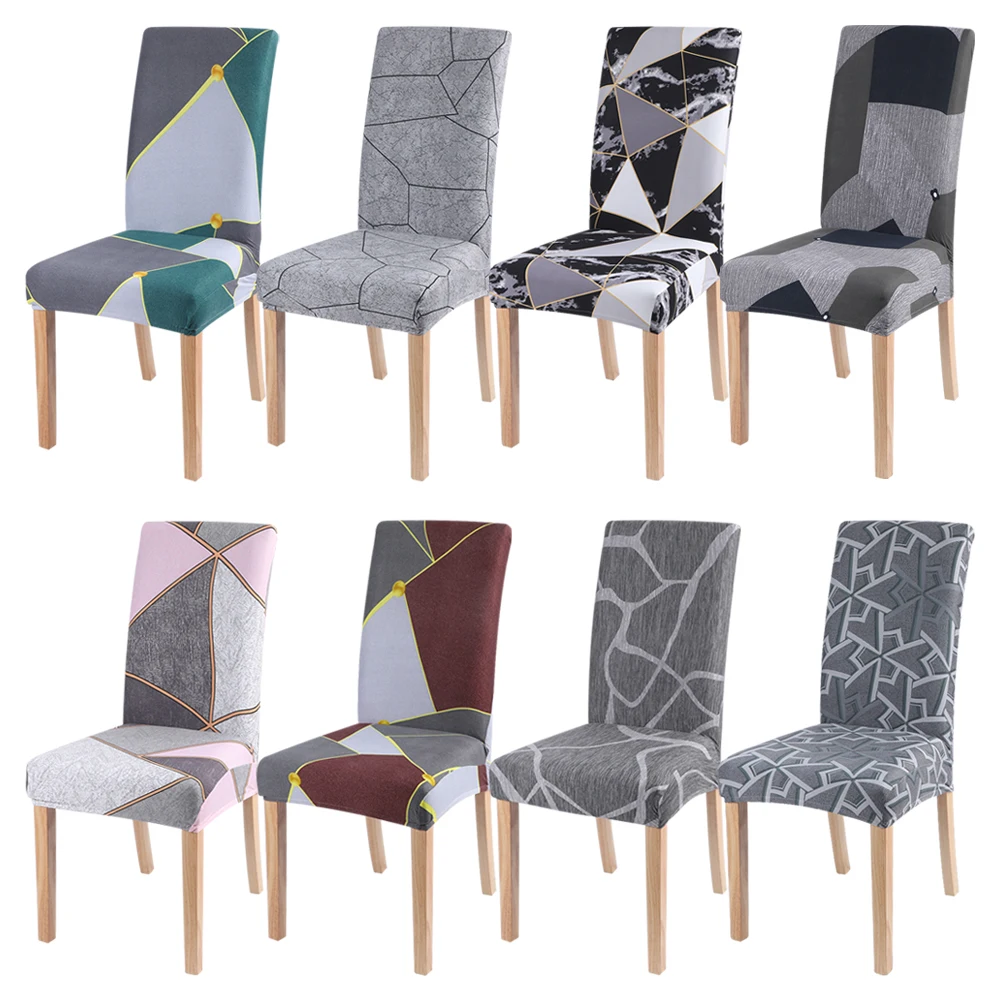

Elastic Stretch Dining Chair Cover Slipcovers Protector Anti-Dust Home Furniture Decor Removable Washable Stretch Seat Covers