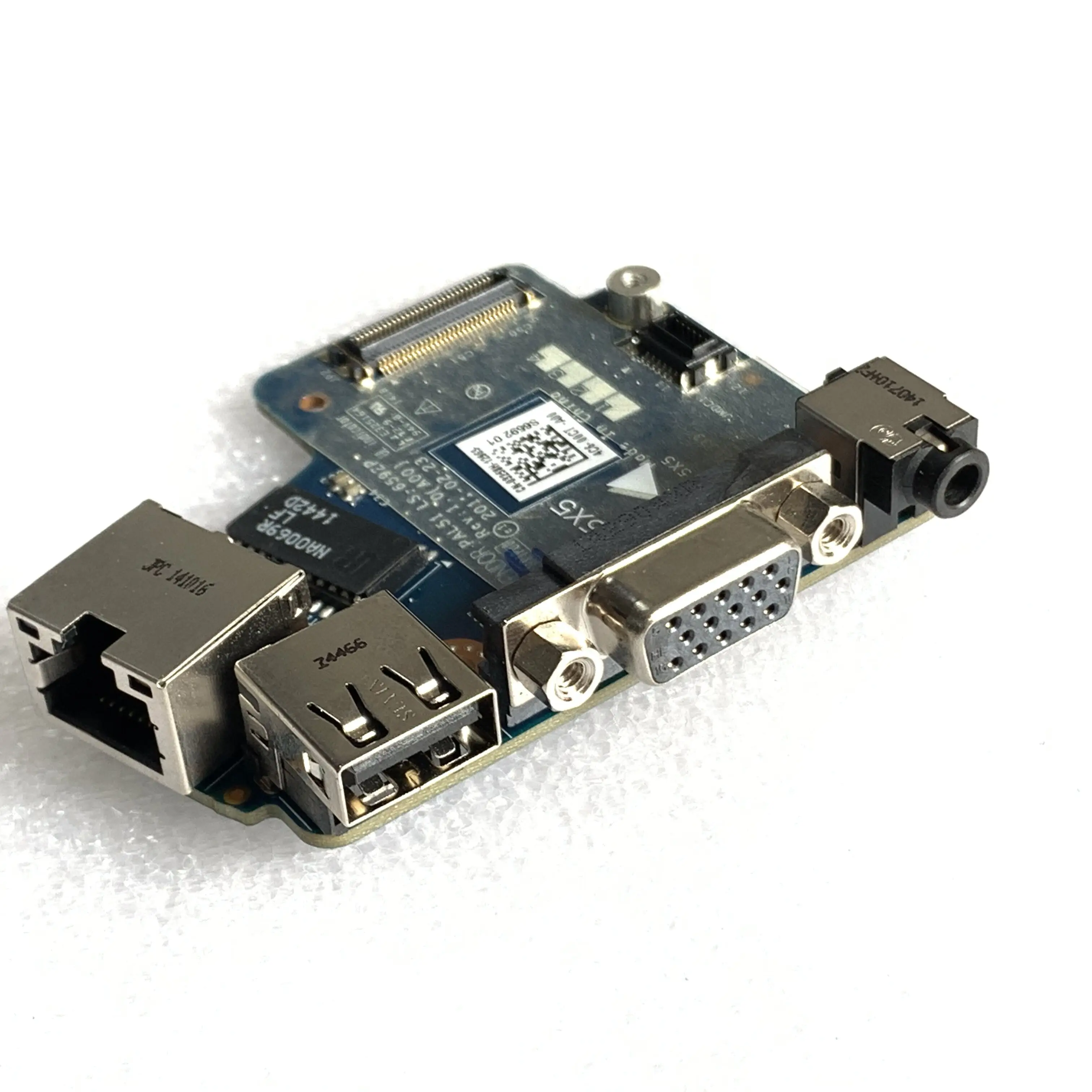 Абсолютно Новый CN 03258H 3258H для Dell Latitude E6420 VGA / USB RJ 45 IO монтажная плата PAL51 LS 6592P w/ Discr
