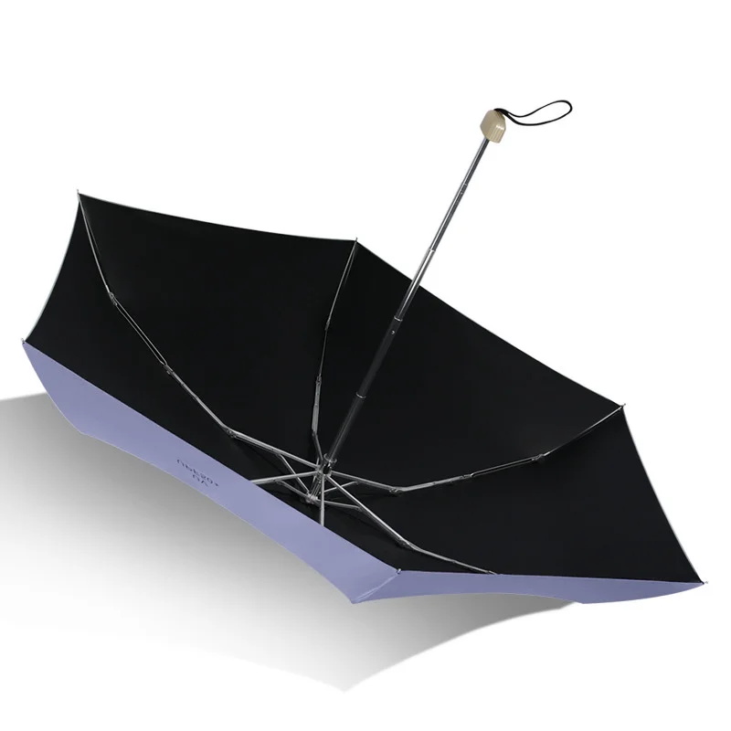 

Ultra-Light Flat Umbrella UV Sun Protection Umbrella Rain Umbrella Small Portable Folding Sun Umbrella Mini Umbrella