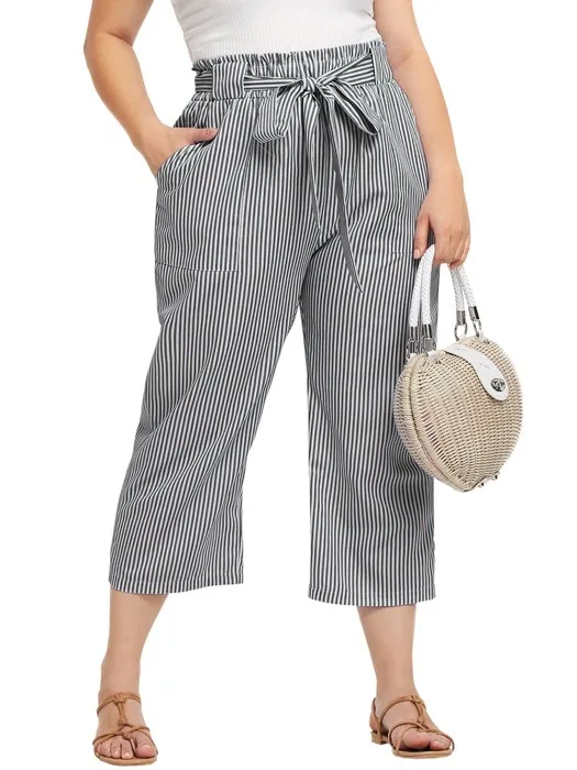 Женская обувь Сезон весна лето размера плюс штанишки икроножной длины для женщин