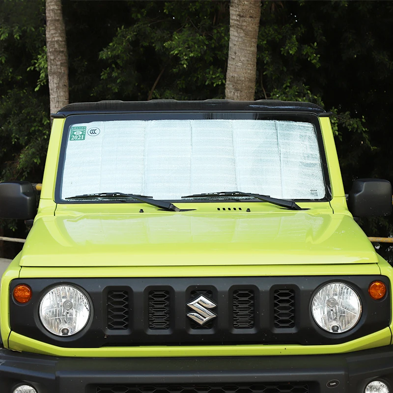 

Kcimo Windshield Sunshades for Suzuki Jimny JB74 2019 Car Front Windshield Sun Visor Cover Accessories for Suzuki Jimny 2020