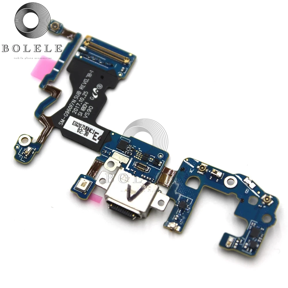 Для Samsung Galaxy S9 G960F G960U G960N G9600 микрофон USB-порт для зарядки гнездо Зарядное