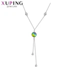 Xuping ювелирные изделия круглые кристаллы ожерелья для женщин популярный дизайн изысканный подарок на выпускной 40207