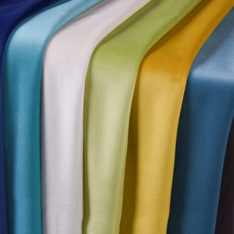 Высококачественная Золотая Бархатная ткань 39 цветов мягкая для дивана 1 м