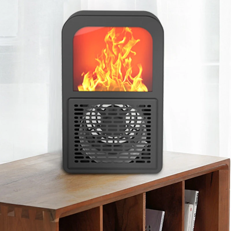 Мини электрический нагреватель пламени воздуха нагревательная плита радиатор