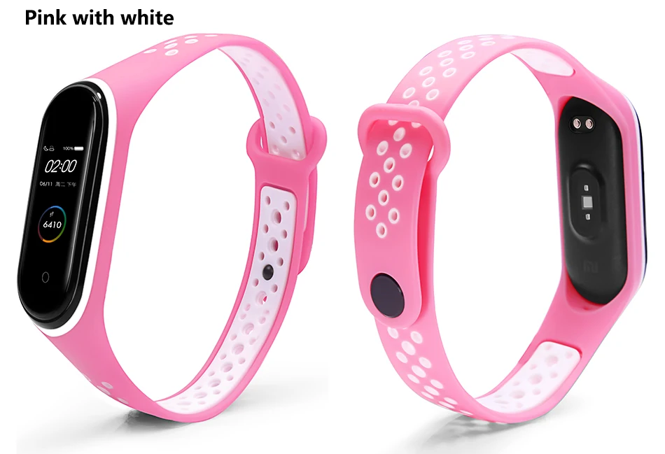 Спортивный ремешок BOORUI mi band 4, удобный ремешок pulseira mi band 4, аксессуары, силиконовый ремешок для xiaomi mi band 4