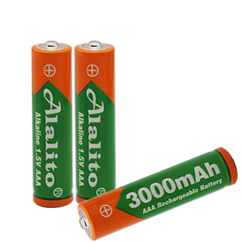 Щелочная батарея AAA 3000 мА · ч 1 5 В аккумуляторная для игрушек с дистанционным