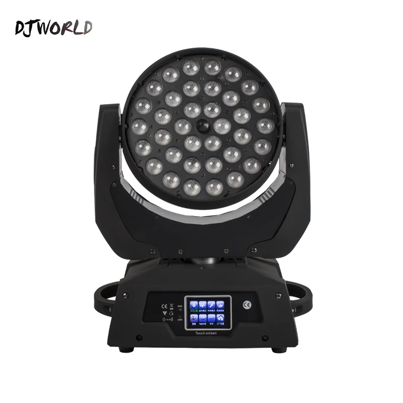DJworld LED 36x18W 36x12W моющийся движущийся головной свет с DMX512 сценический зум эффект