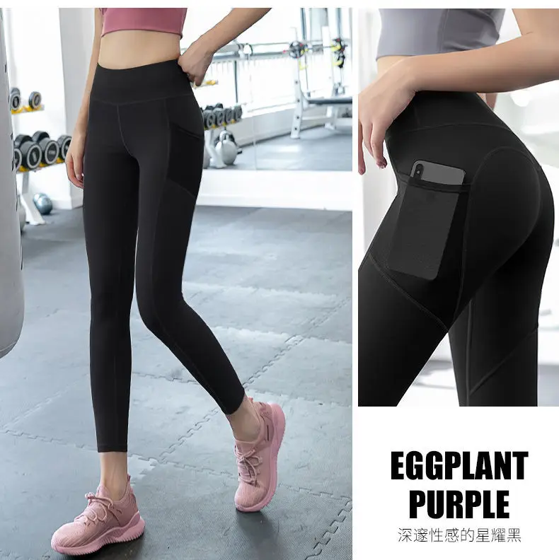 

Set of 2 Women's Booty Gym Pants sport suit women's high waist and hips lifting yoga suit women's suit CUSTOM LOGO PRIVATE LABEL