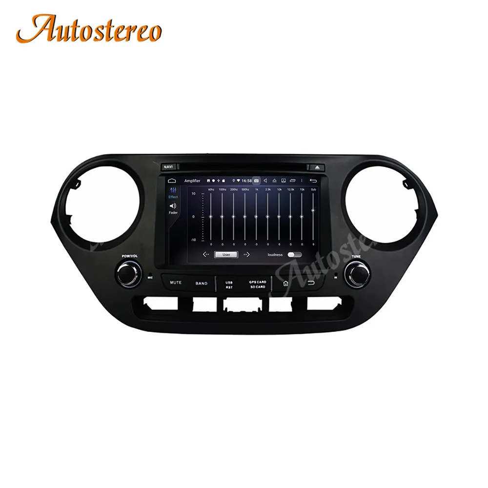 Для Hyundai i10 2013-2018 автомобильный DVD плеер Android10.0 PX5/PX6 4 Гб GPS Навигация Авто Радио