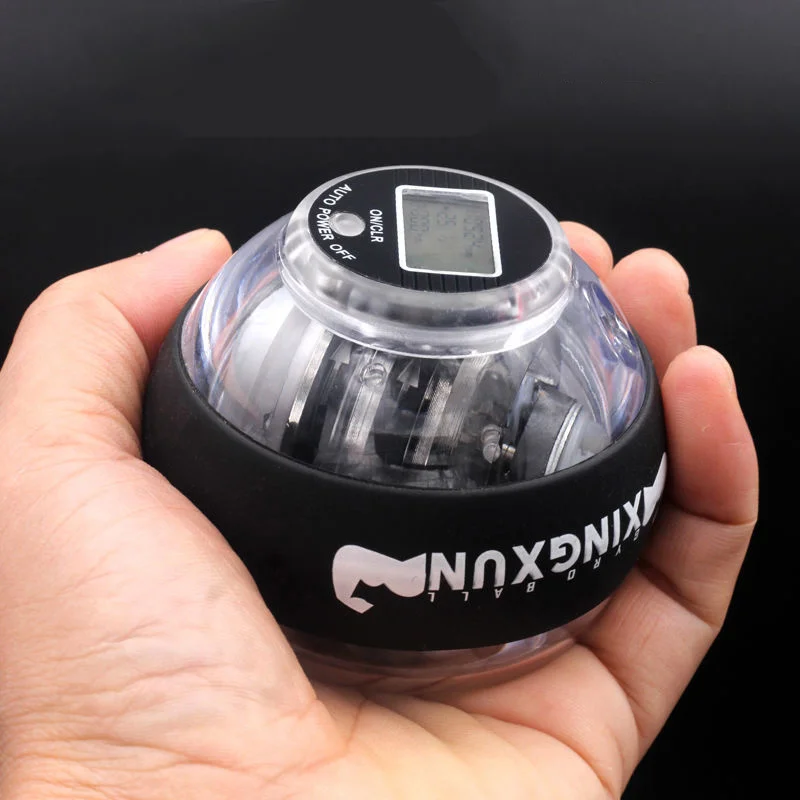 Самозапуск беспроводной светодиодный наручный мяч на запястье тренажер для мышц