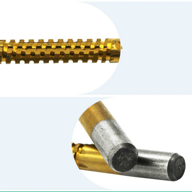 

6PCS 3-8mm/10PCS 3-13mm Titanium-Coated High-Speed Steel Drill Bit Electric Drill Woodworking Plastic Metal Cutting Tool