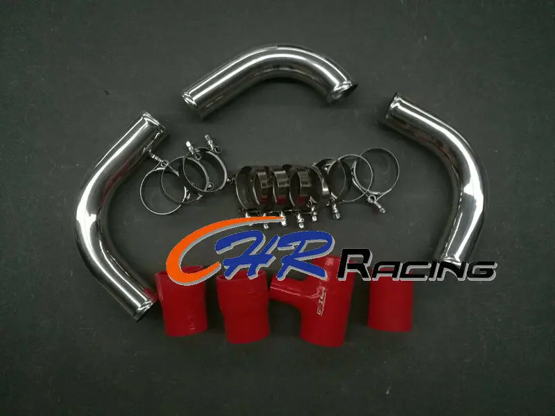 

For Renault 5 GT turbo Silicone Intercooler piping kit w/boost sensor connector RED