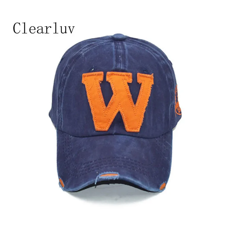 Бейсбольная Кепка с вышивкой Потертая джинсовая бейсболка осенняя хлопковая